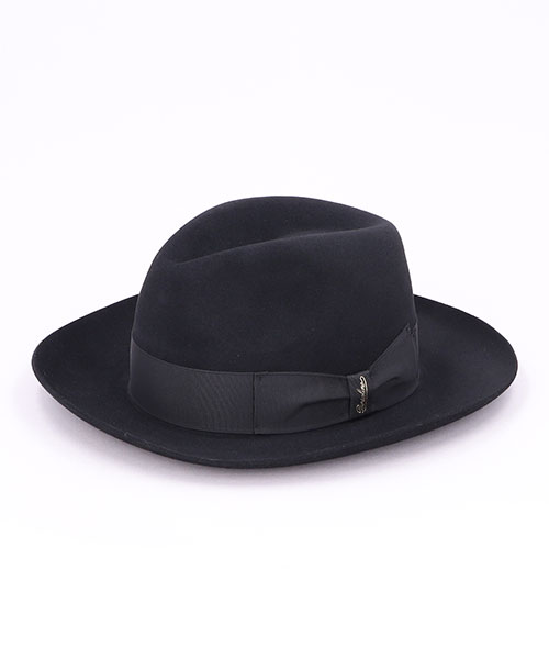 ALESSANDRIA WIDE BRIM 390299 BLACK x BLACK 58